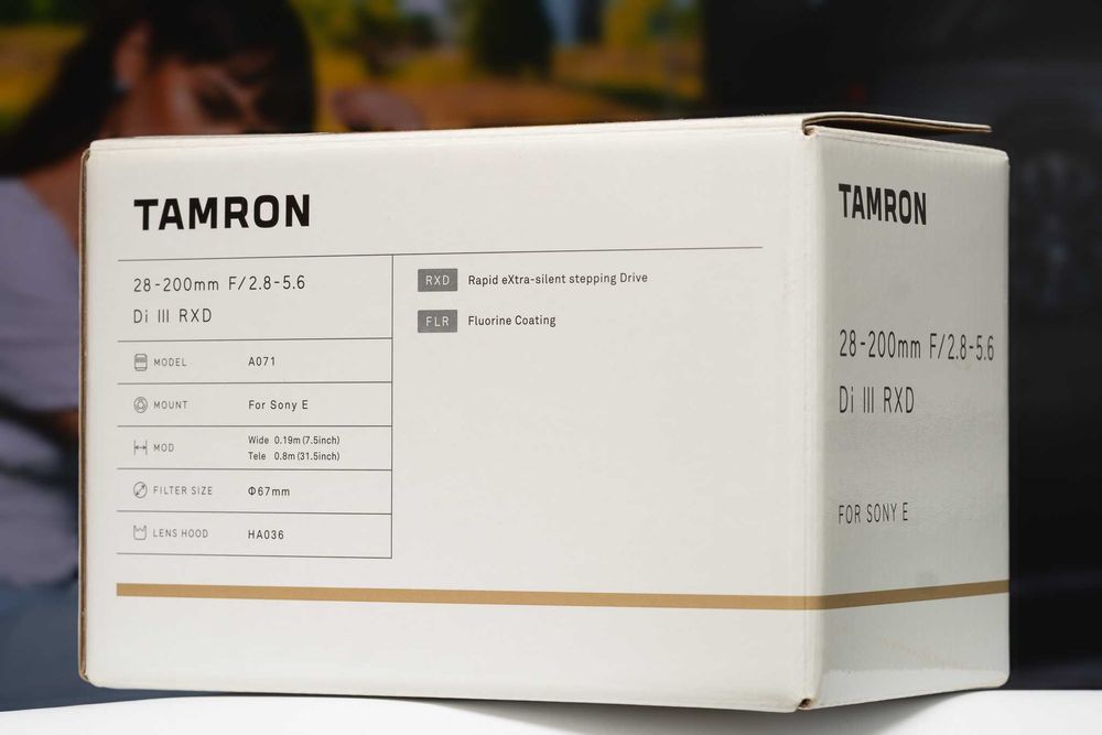 Obiektyw Tamron 28-200mm f/2.8-5.6 Di III RXD Sony FE