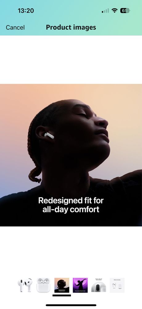 Airpods 4 ANC з США запаковані