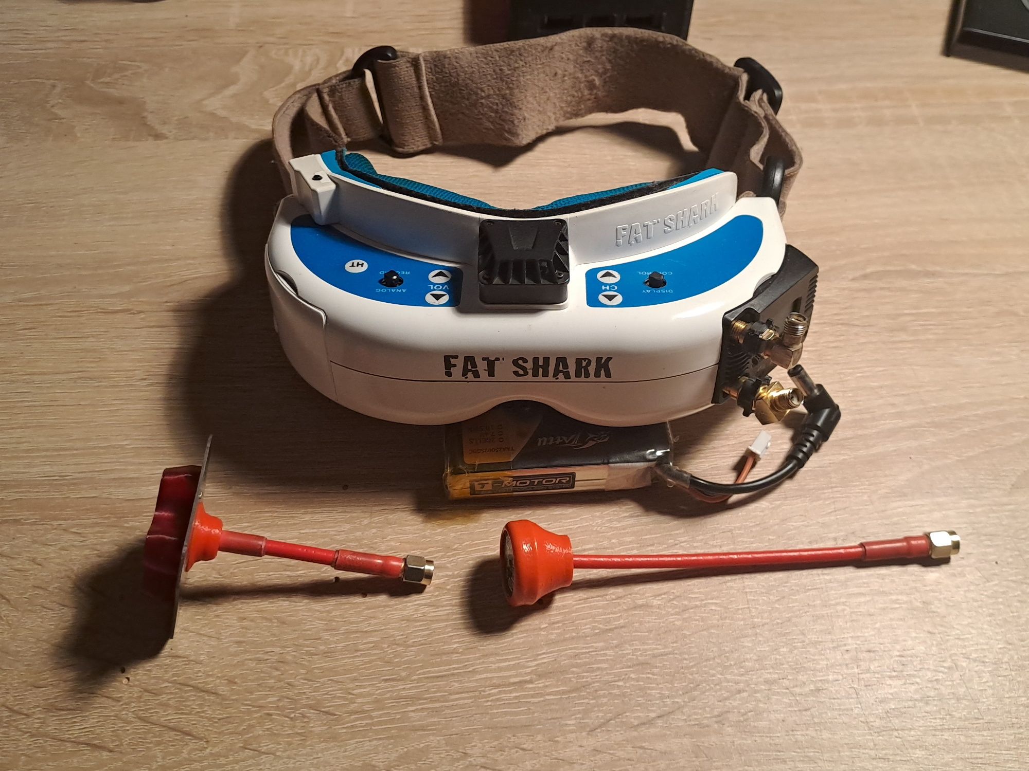 Gogle fpv fatshark dominator v3 + tbs fusion