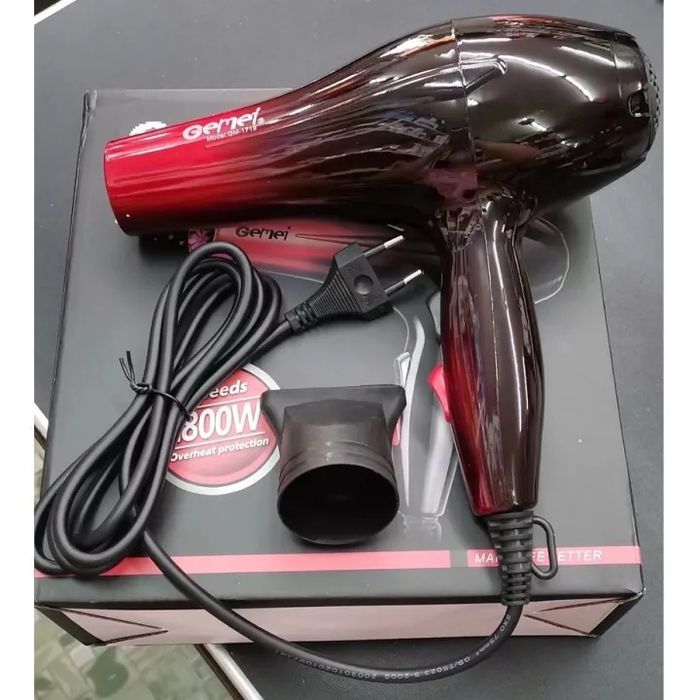Фен для волосся Gemei GM-1719. 1800w.