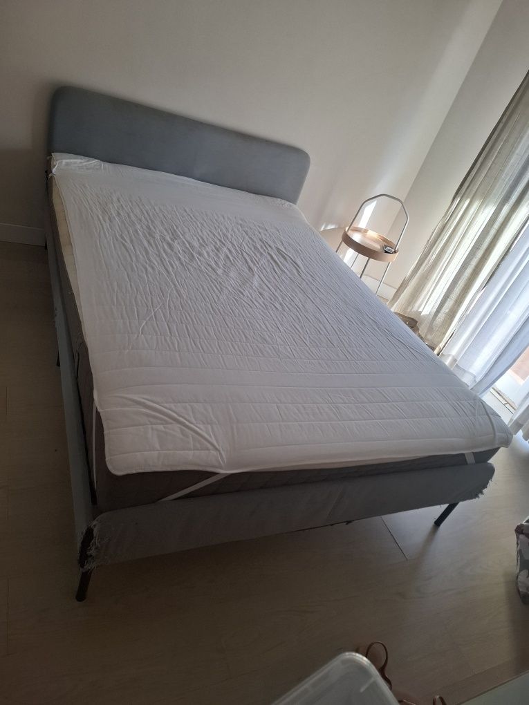 Cama e colchão ikea 140x200
