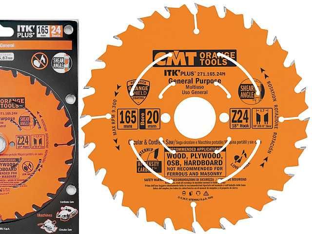 CMT 271.165.24H Tarcza Piła Widiowa do cięcia drewna 165x20 Z24
