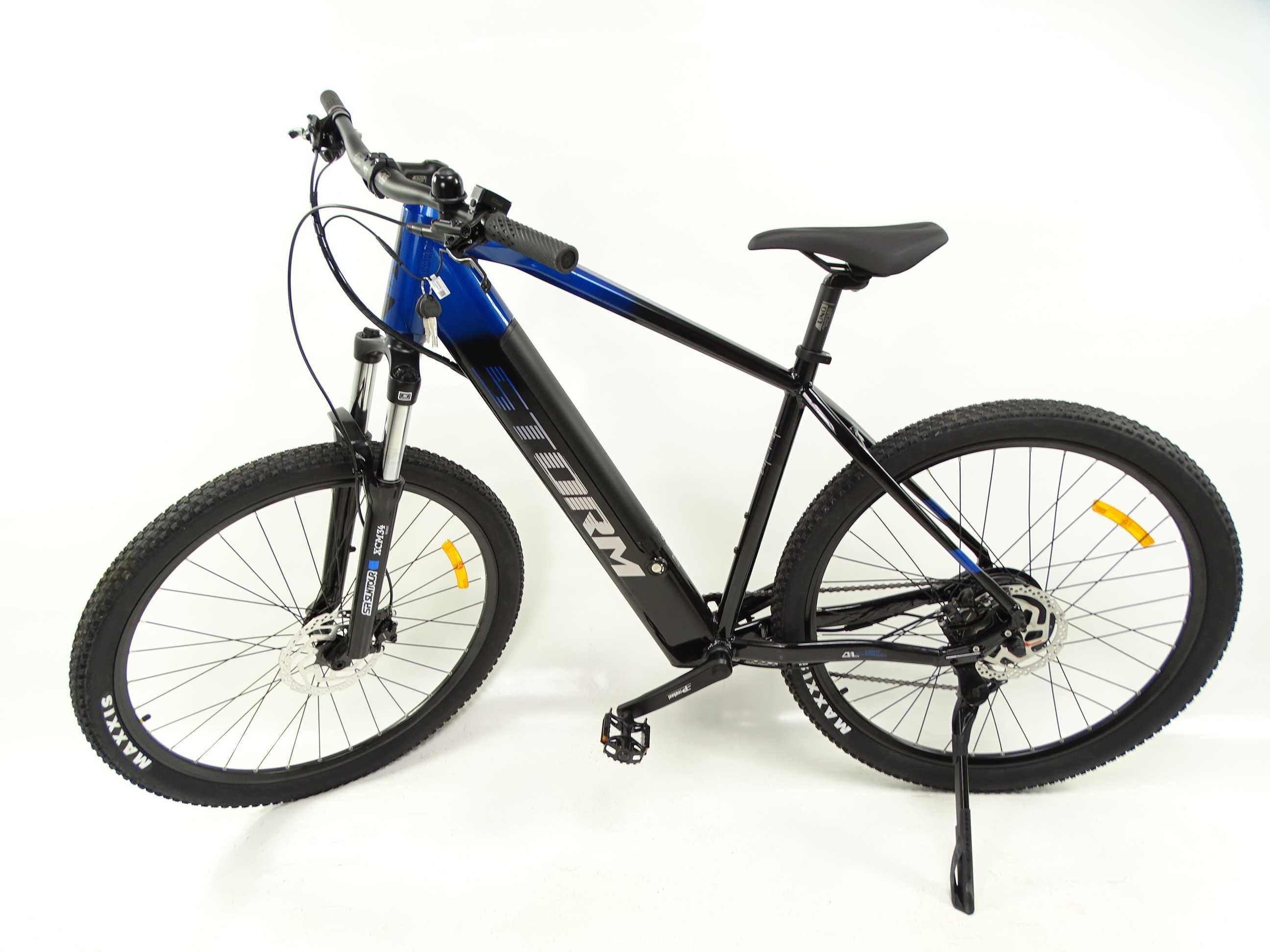 Rower elektryczny MTB STORM TAURUS 29" 2.0 granat-czarny rama 21"