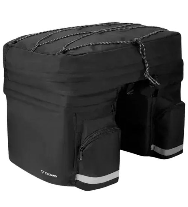 Містка сумка для велосипеда на багажник Trizand 23798 60 L Велобаул Ве