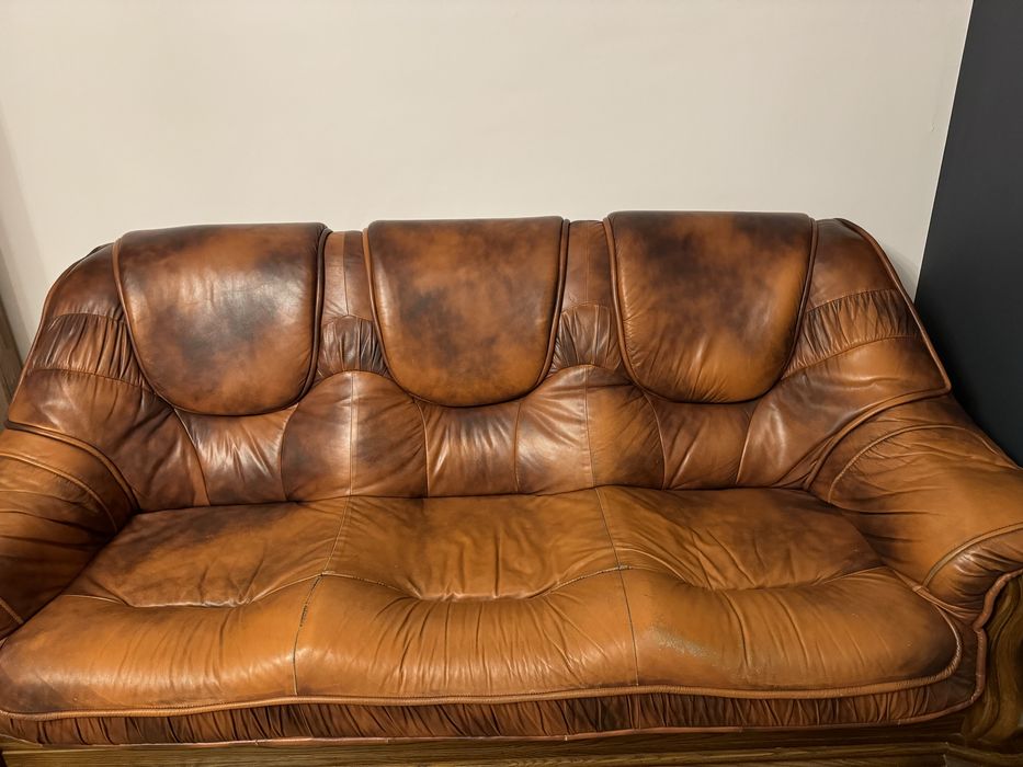 Sofa skórzana 3-osobowa