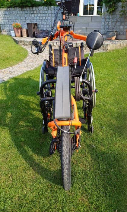 Przystawka QUICKIE Attitude Hybrid Sunrise Medical + wózek QUICKIE