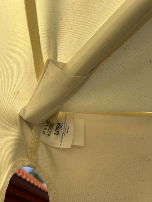 Parasol przemysłowy ogrodowy Litex Staropolanka 3m BDB Okazja!