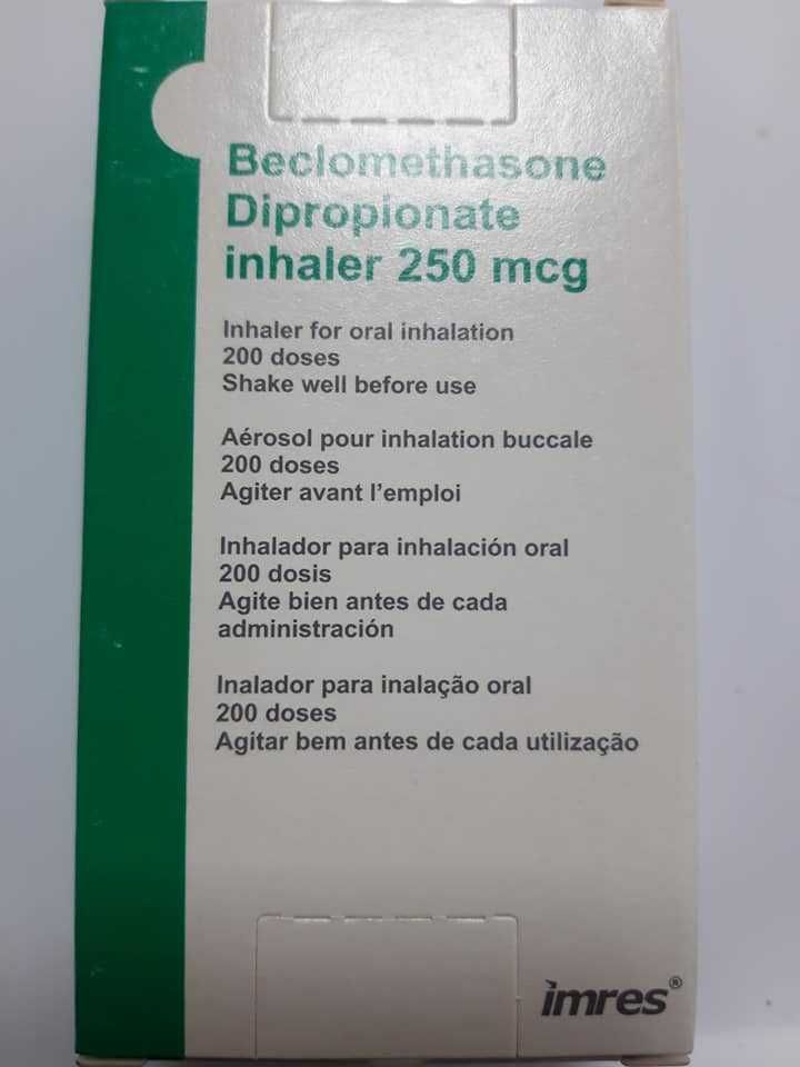 Беклофорт Евохалер / Beclomethasone Dipropionate Inhaler (250 mcg)