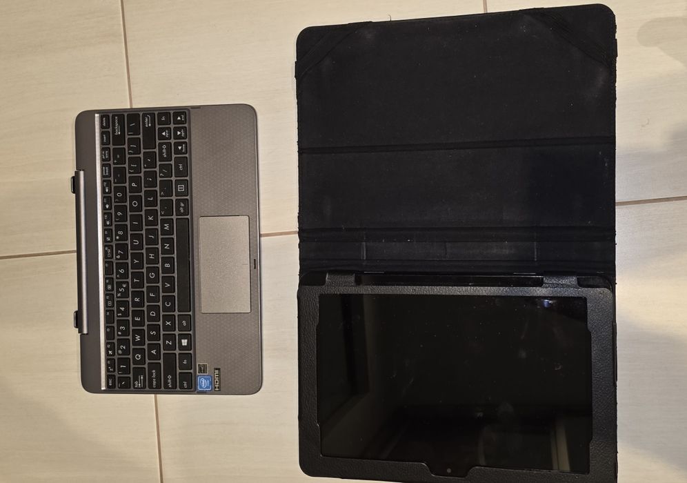Asus t101HA odpinany dotykowy ekran 2w1 tablet netbook, jedyny wind 11