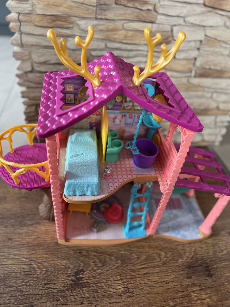Zabawkowy domek zamek Mattel domek dla lalek monster