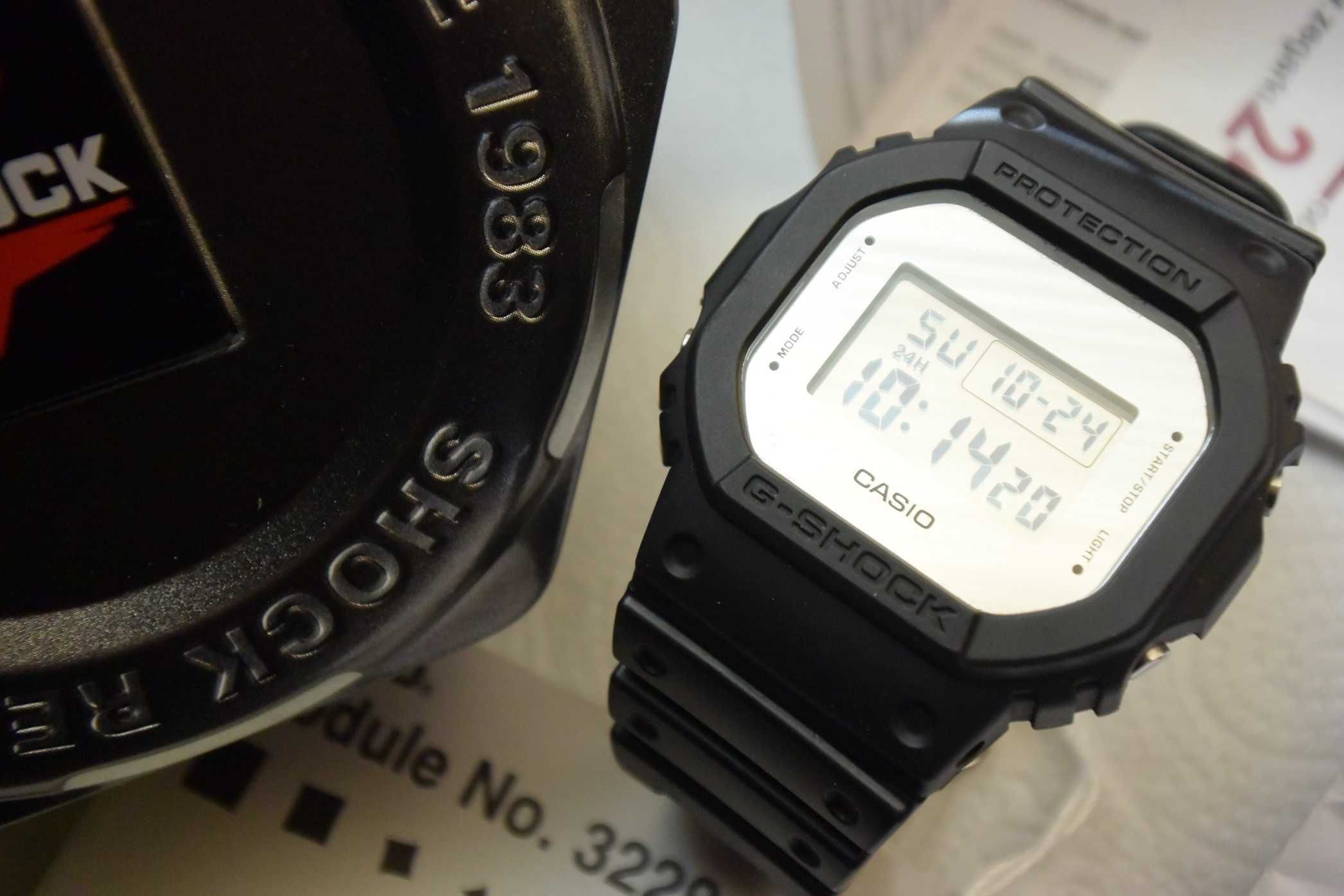 Oryginalny Zegarek CASIO G- SHOCK DW- 5600BBMA- 1DR Nostalgie