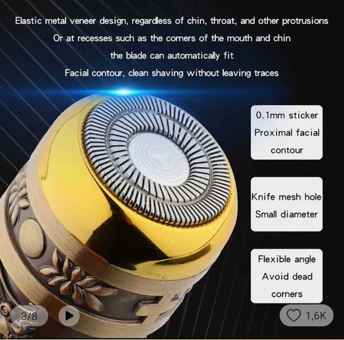 Máquina de barbear elétrica!