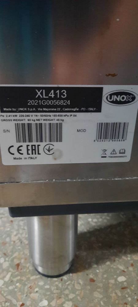 Пароконвектомат unox xl413 / xb693