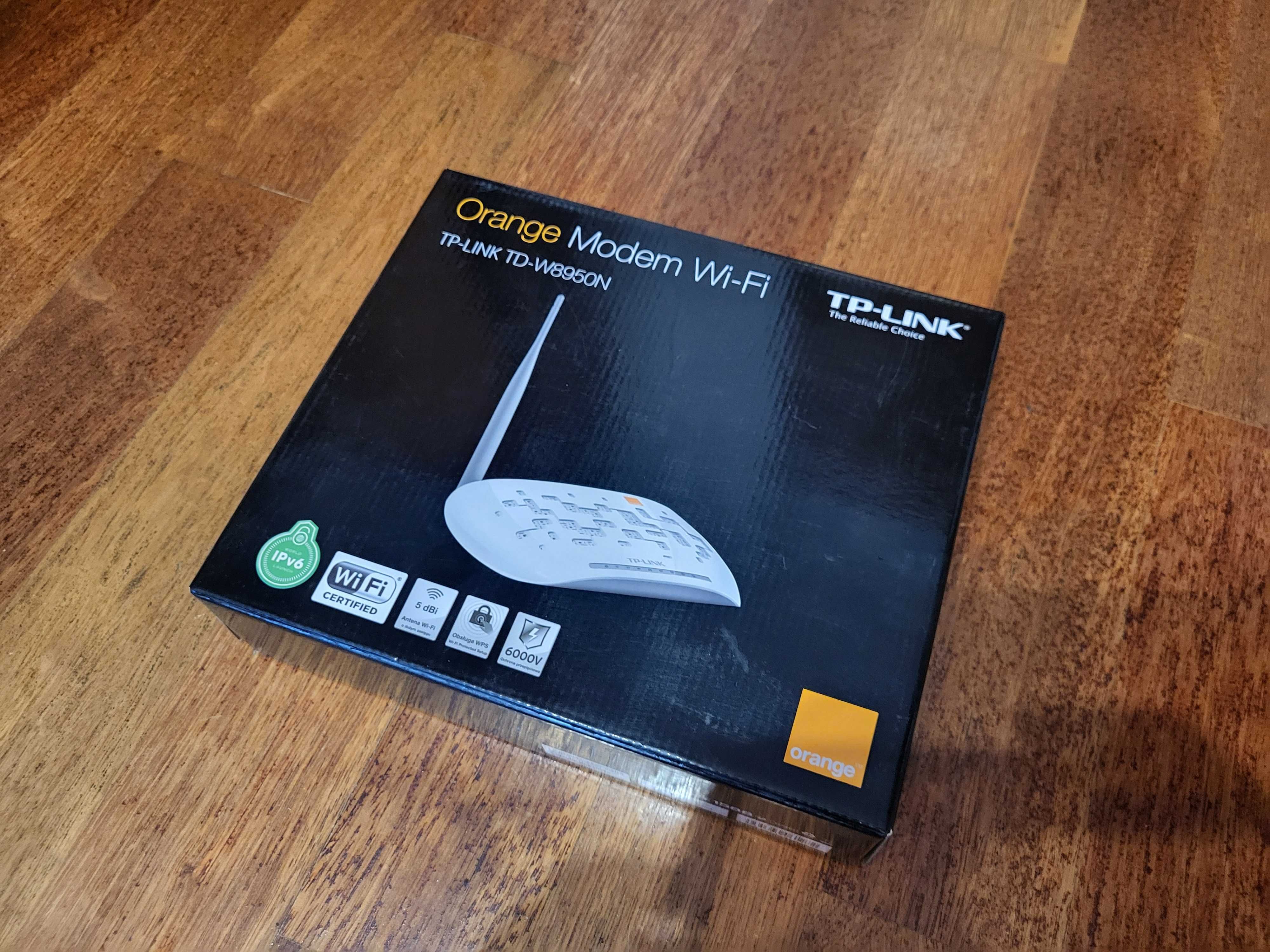 TP-Link W8950N, ADSL 2+, Neostrada, Modem router wifi, komplet