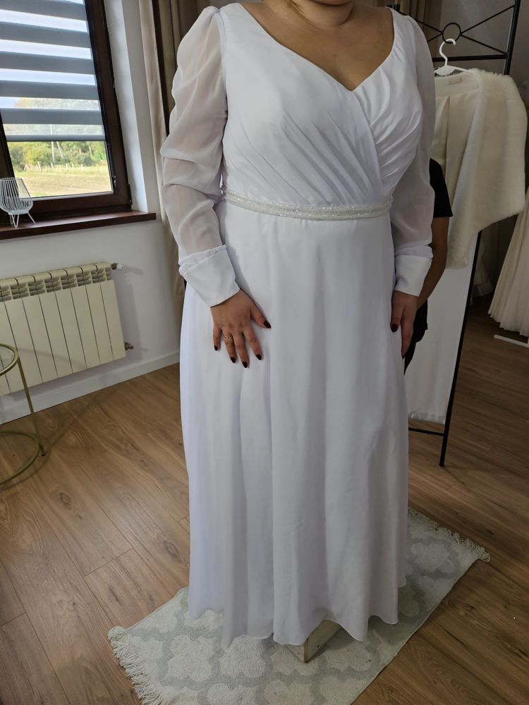 Suknia ślubna rozmiar 50-56 plus size