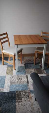 Lerhamn Ikea stół+krzesła