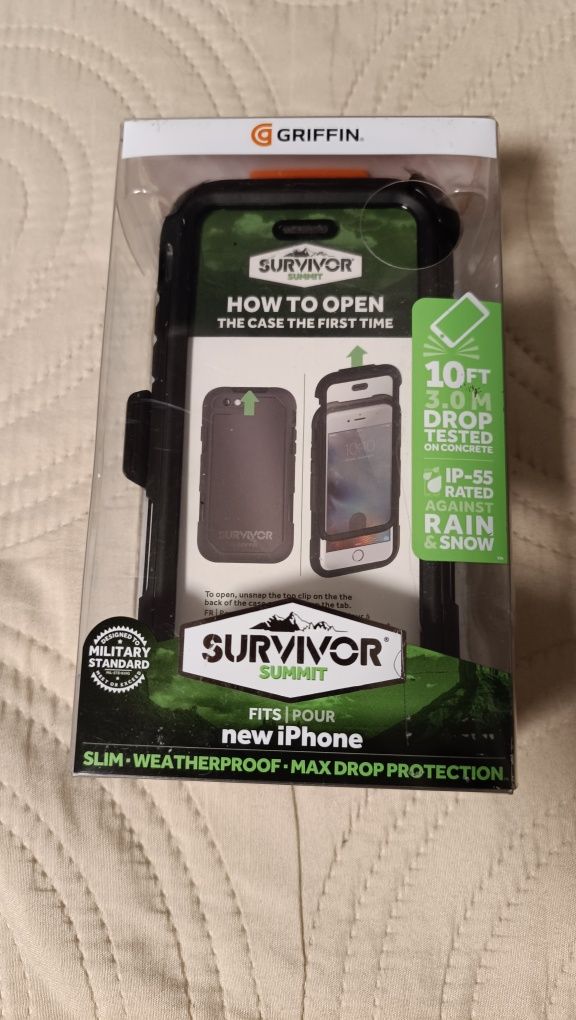 Etui Griffin Survivor iphone 10