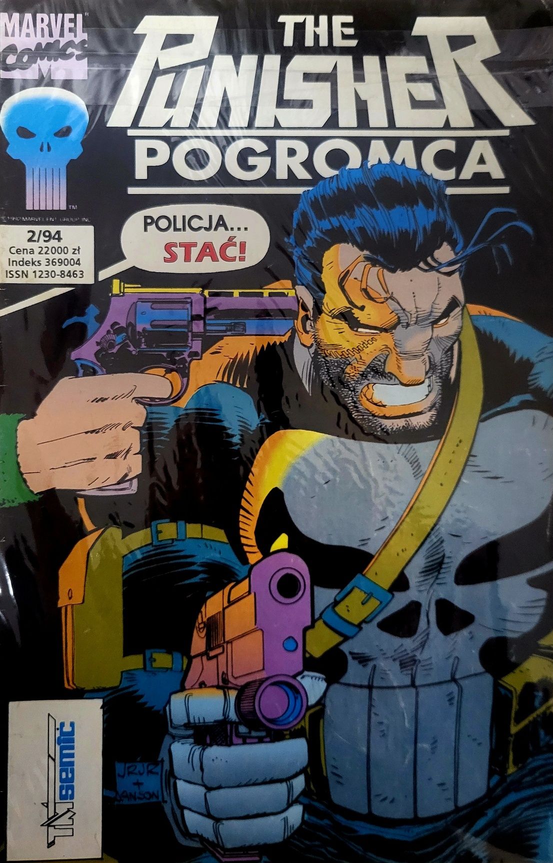 Komiks The Punisher Pogromca 2/94 Bdb-