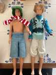2 kens da barbie de 1968 antigo