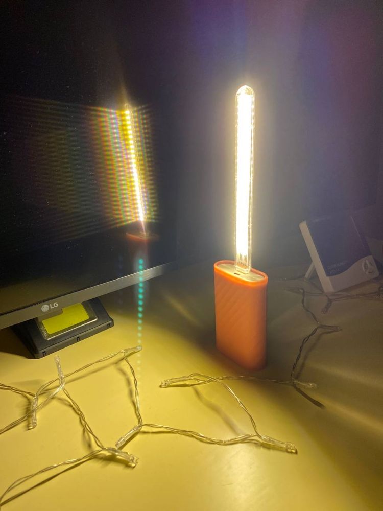 USB лампа , фонарик , 24 LED