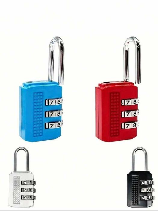 kłódka na szyfr 3cyfrowa