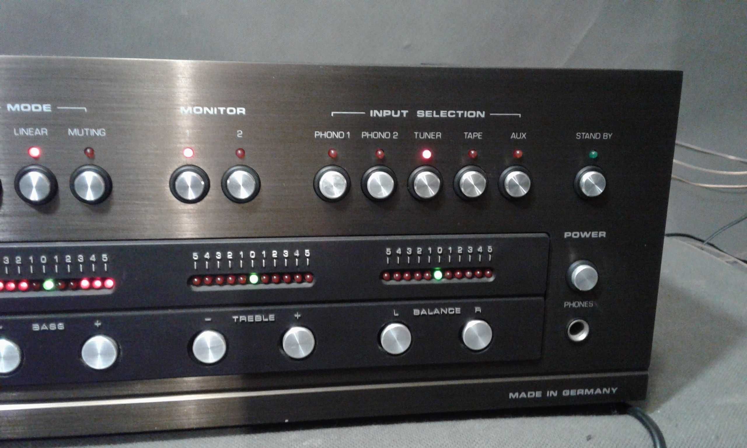 DUAL CV-1500RC,wzmacniacz stereo vintage