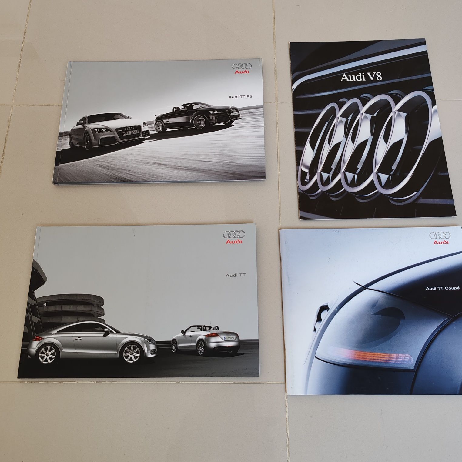 Catálogos/panfletos Audi
