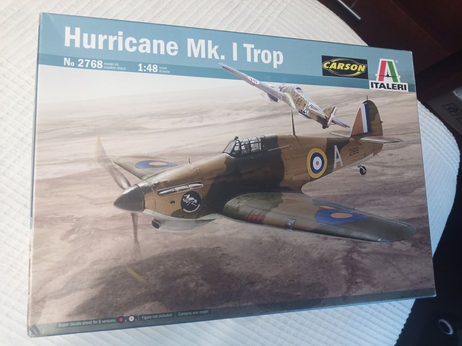 Hawker Hurricane Mk.I Trop 1:48 Italeri 2768