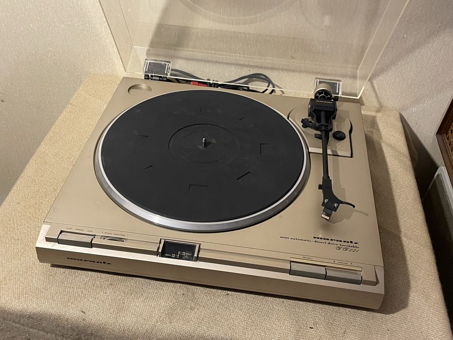 Качественный HI-FI проигрыватель винила MARANTZ TT-221 DIRECT DRIVE