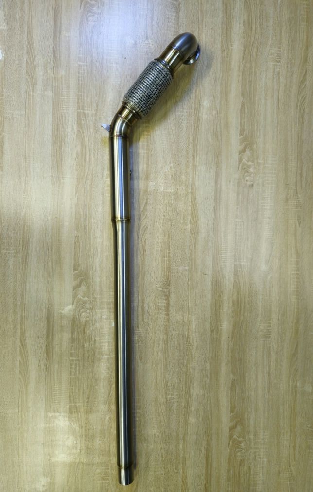 Даунпайп MK6 JETTA GEN 3 1.8T/2.0T TSI EA888 Downpipe HEAT SHIELD