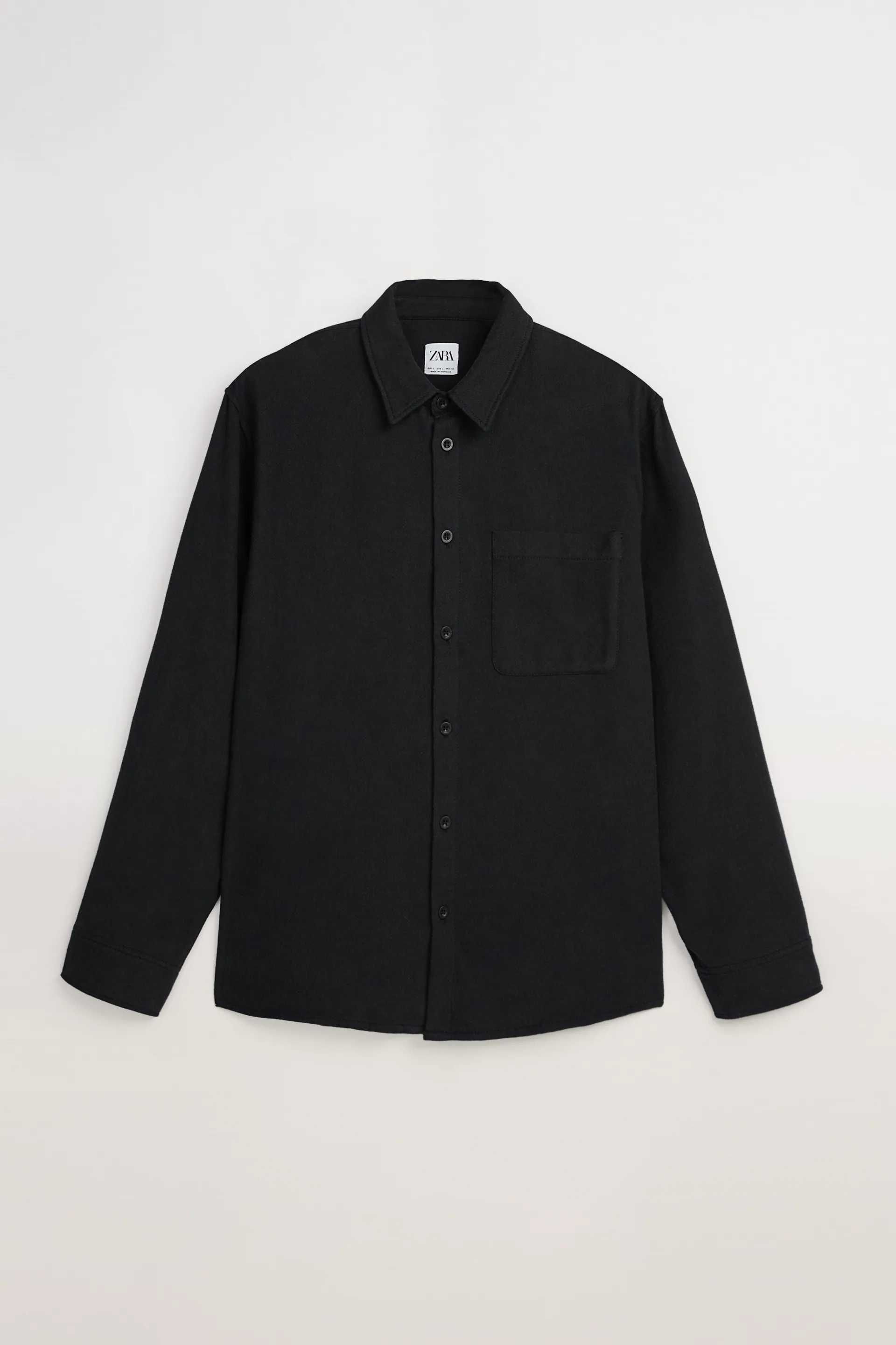 Flanelowa kurtka koszulowa Zara rozmiar 42 L