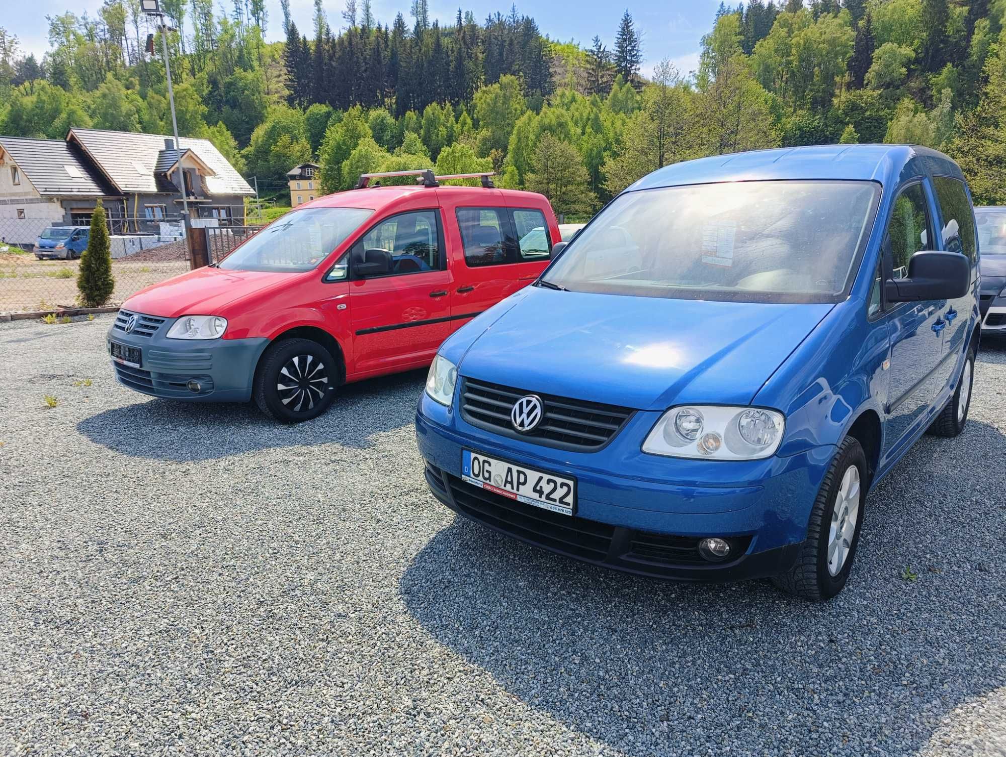 Volkswagen Caddy benzyna 2009