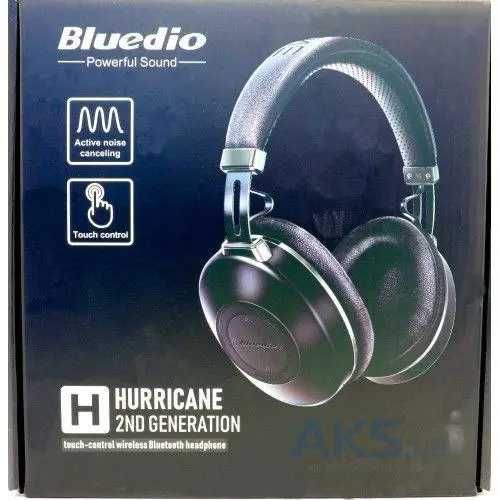 Навушники Bluedio H2 ANC MicroSD блютуз 5.0 шумозаглушення мікрофон