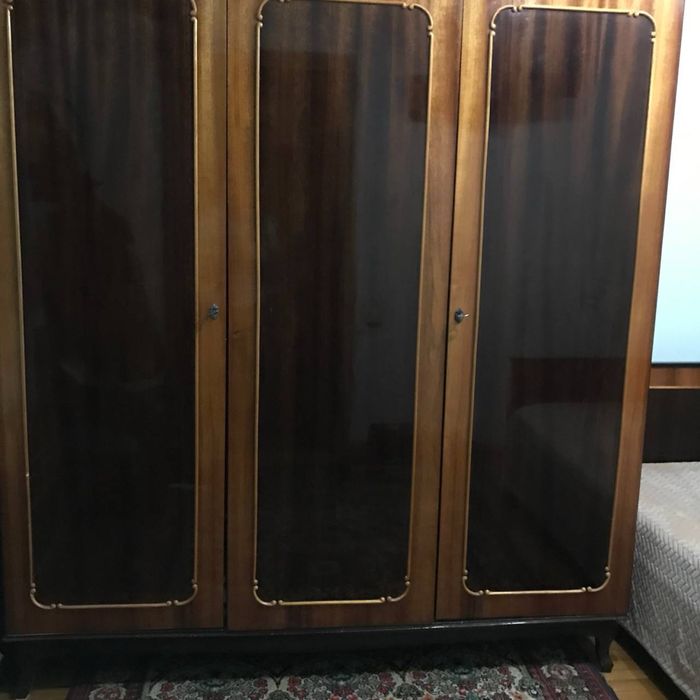 Спальний гарнітур, меблі в спальню, ліжко двоспальне, матрац, шафа,