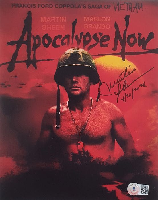 Militaria, Apocalypse Now, Foto assinada .