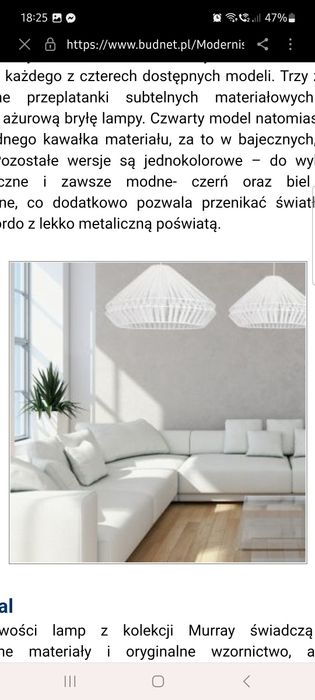Lampa sufitowa wisząca, duża Novodworski