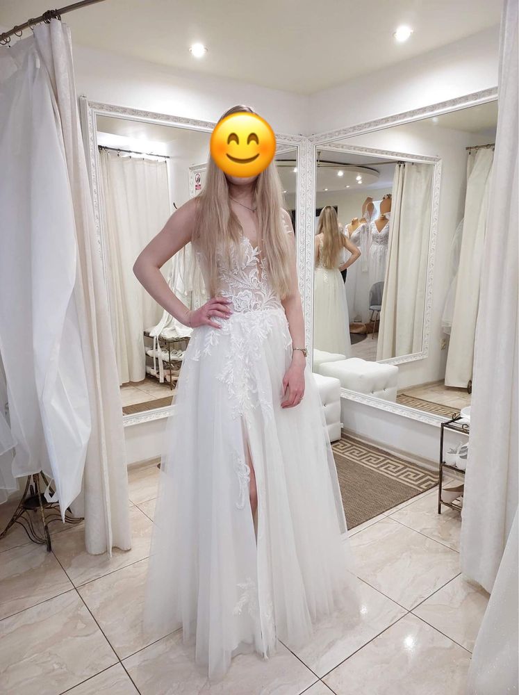 Suknia ślubna szyta w salonie
