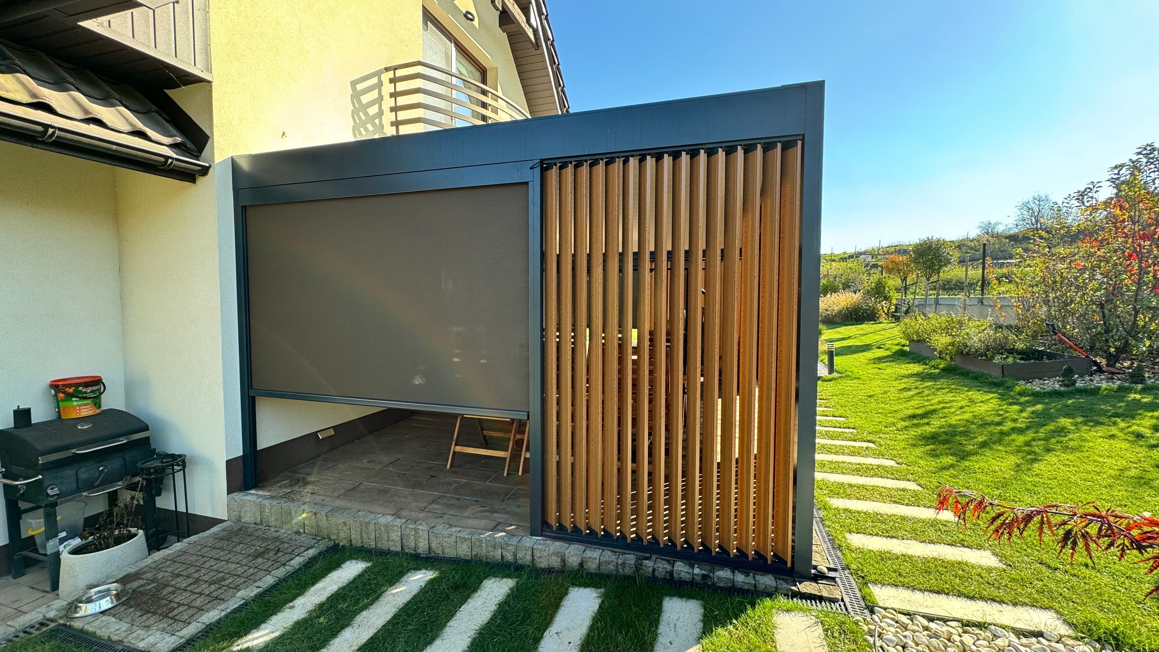 Ruchome deseczki, lamele pionowe i poziome, żaluzje tarasowe, metalowe