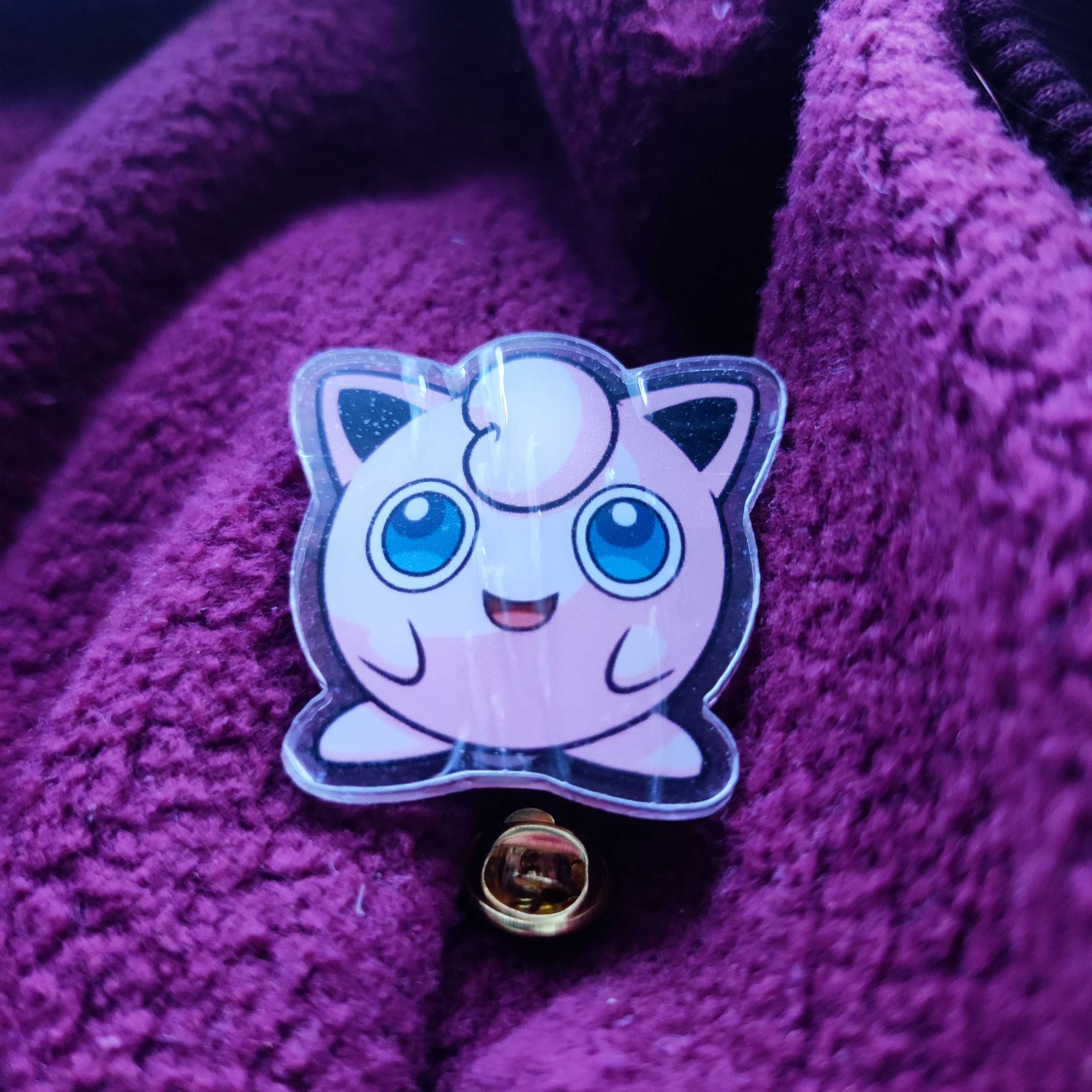 Przypinka Pokemon Jigglypuff