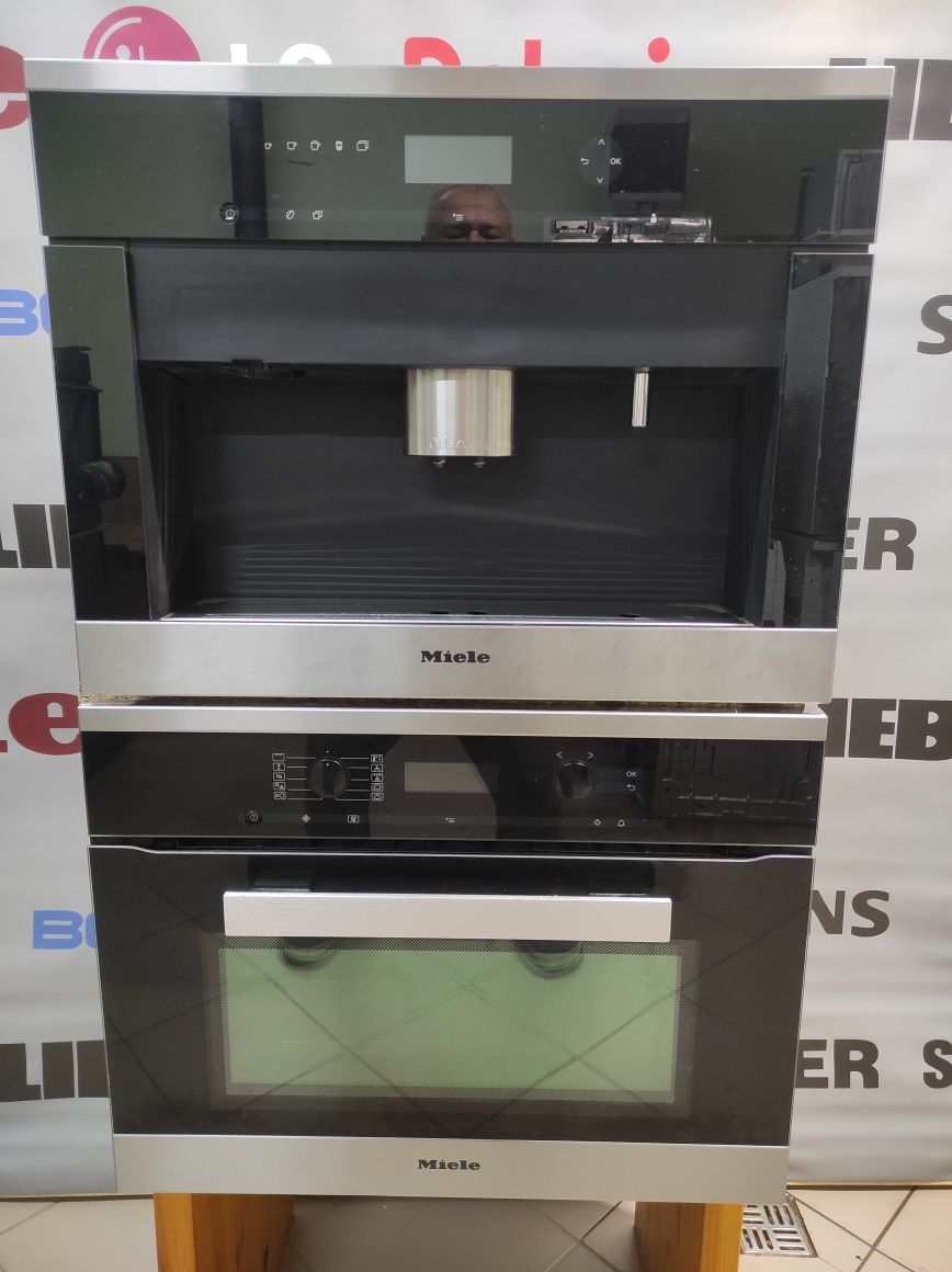 Комплект Духовка 2в1H 6200BM Кофеварка Мiele 6seria.CVA 6401 .