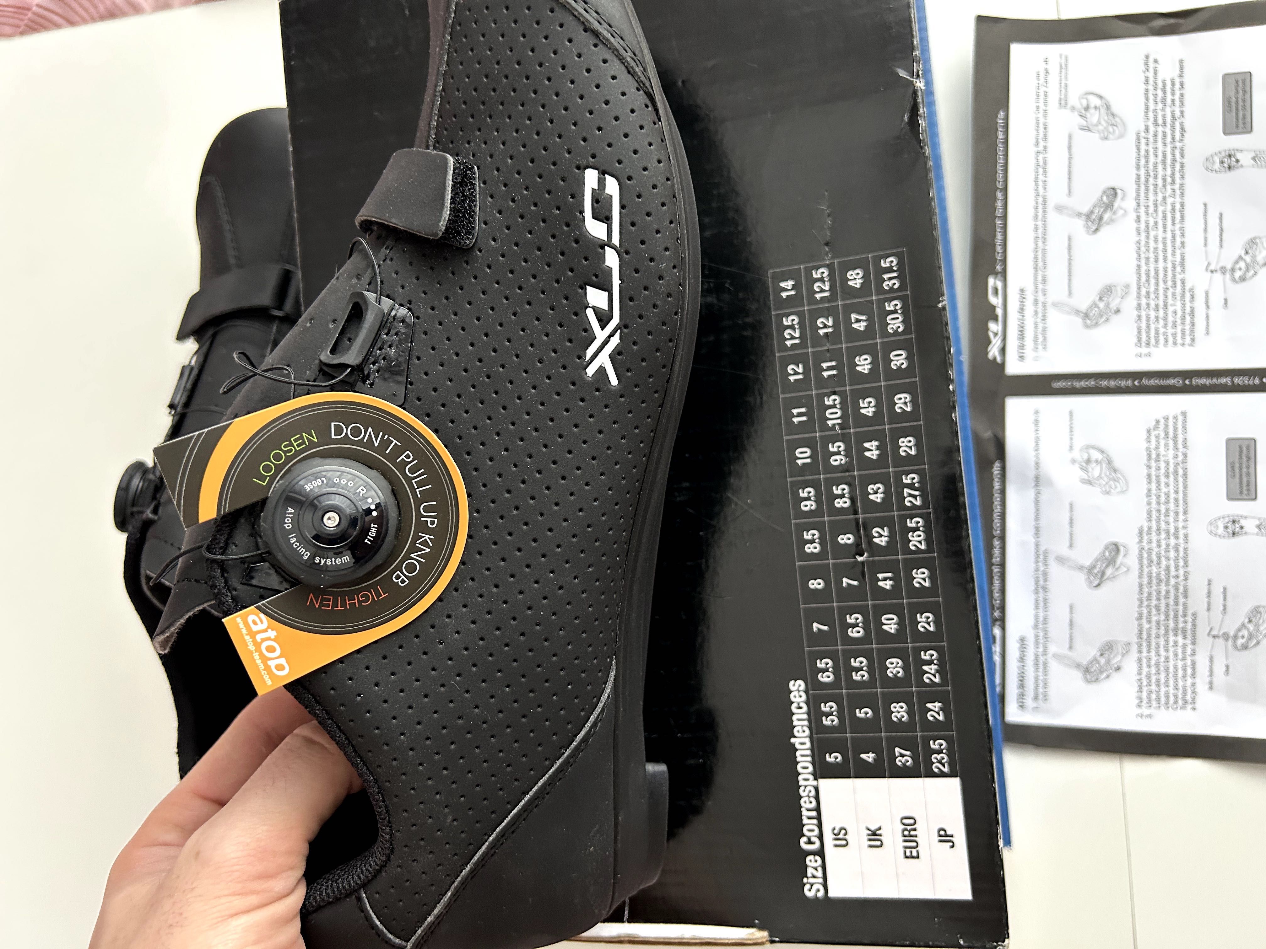Buty szosowe XLC CB-R09 Nowe pod bloki SPD oraz SPD-SL