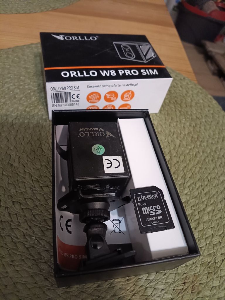 Kamera Orllo w8 pro sim