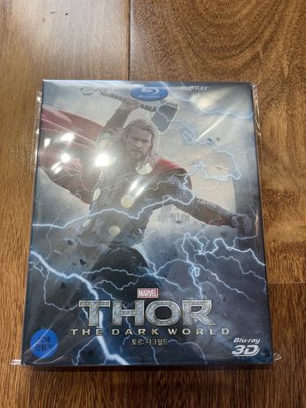 Thor the Dark World Steelbook Blu ray 3D + 2D