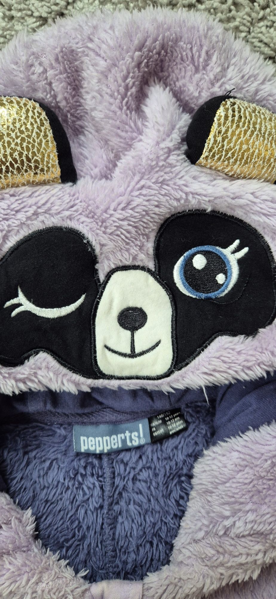 Kombinezon piżama Miś 146/152 onesie kigurumi