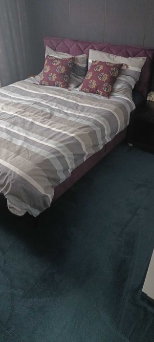 Łóżko kontynentalne 160x200 Agata Meble