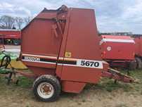 Prasa Hesston 5670 w oryginale sprowadzona zadbana john deere 550