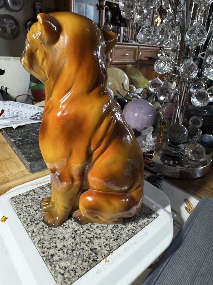 Figurka tygrys alabaster