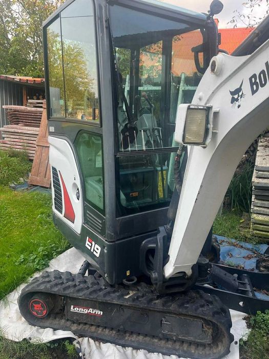 Bobcat e19  Koparka Bobcat E19 • 2180 mth • Stan bdb (Kubota, JCB,Yanmar,Takeuchi)