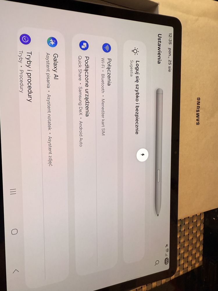 Samsung galaxy tab s9 5g 8/128 gb 120 hz