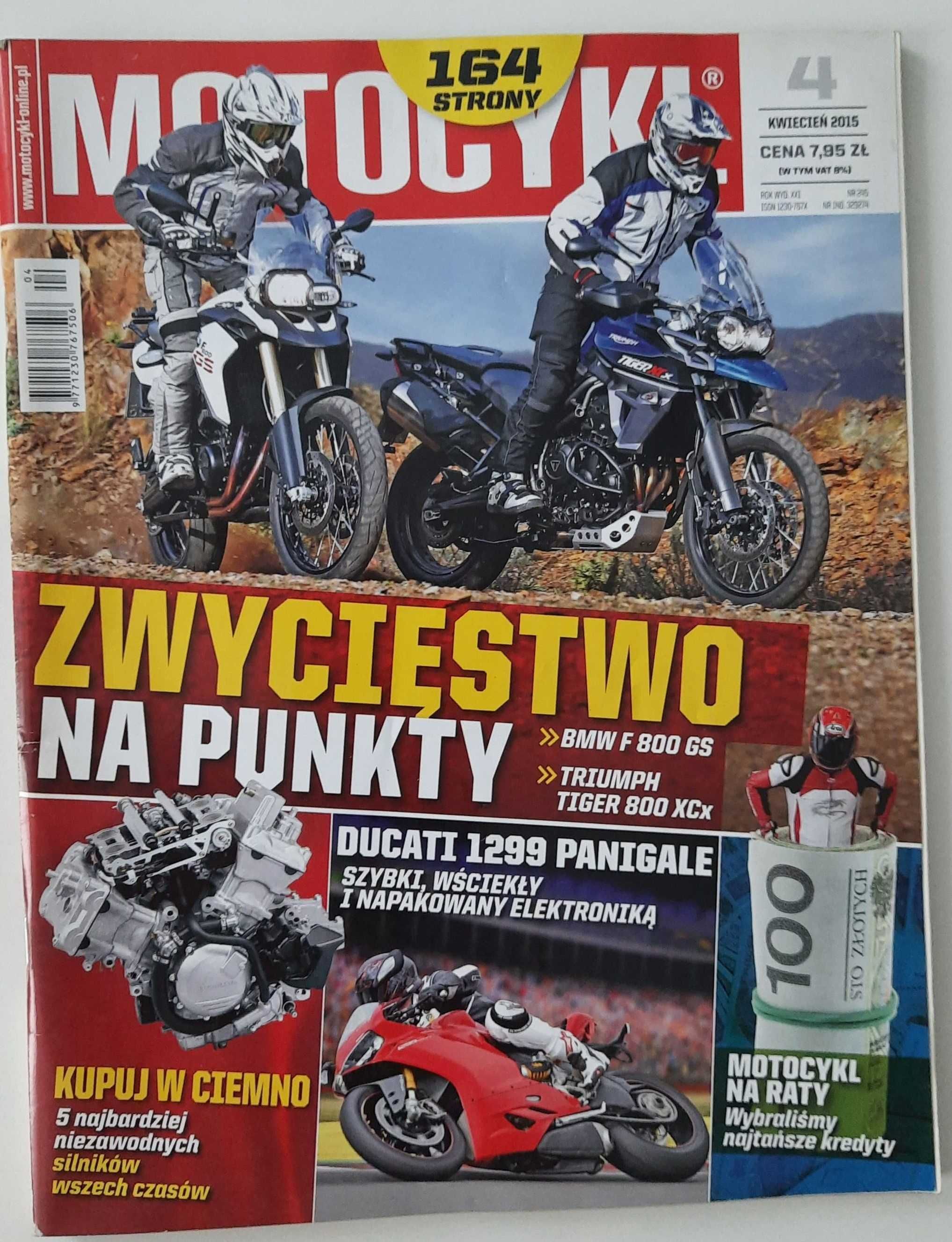 miesięcznik MOTOCYKL numer 4/2015